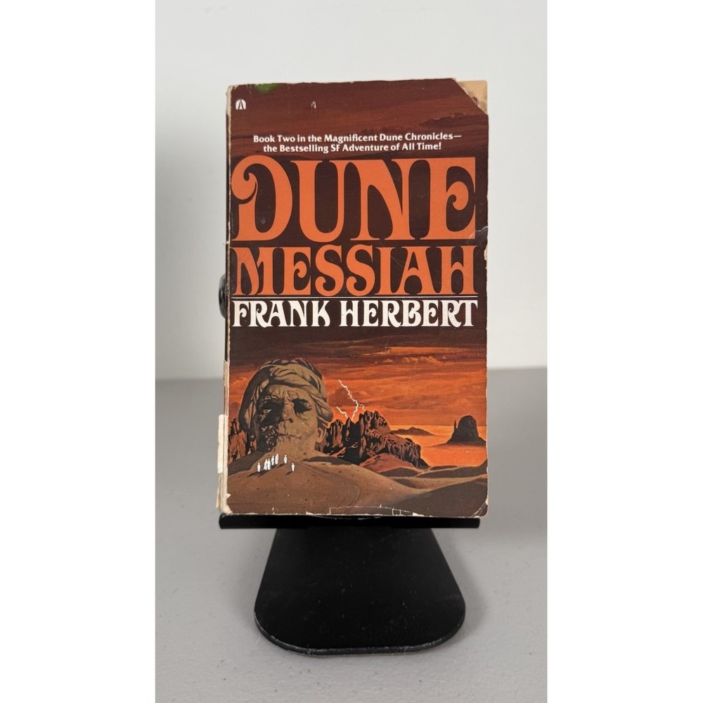 Dune Messiah Frank Herbert 1987 Ace Paperback Edition Vintage Science Fiction